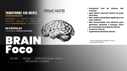 Brain Foco - Cápsula